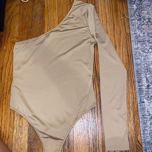 Tan bodysuit